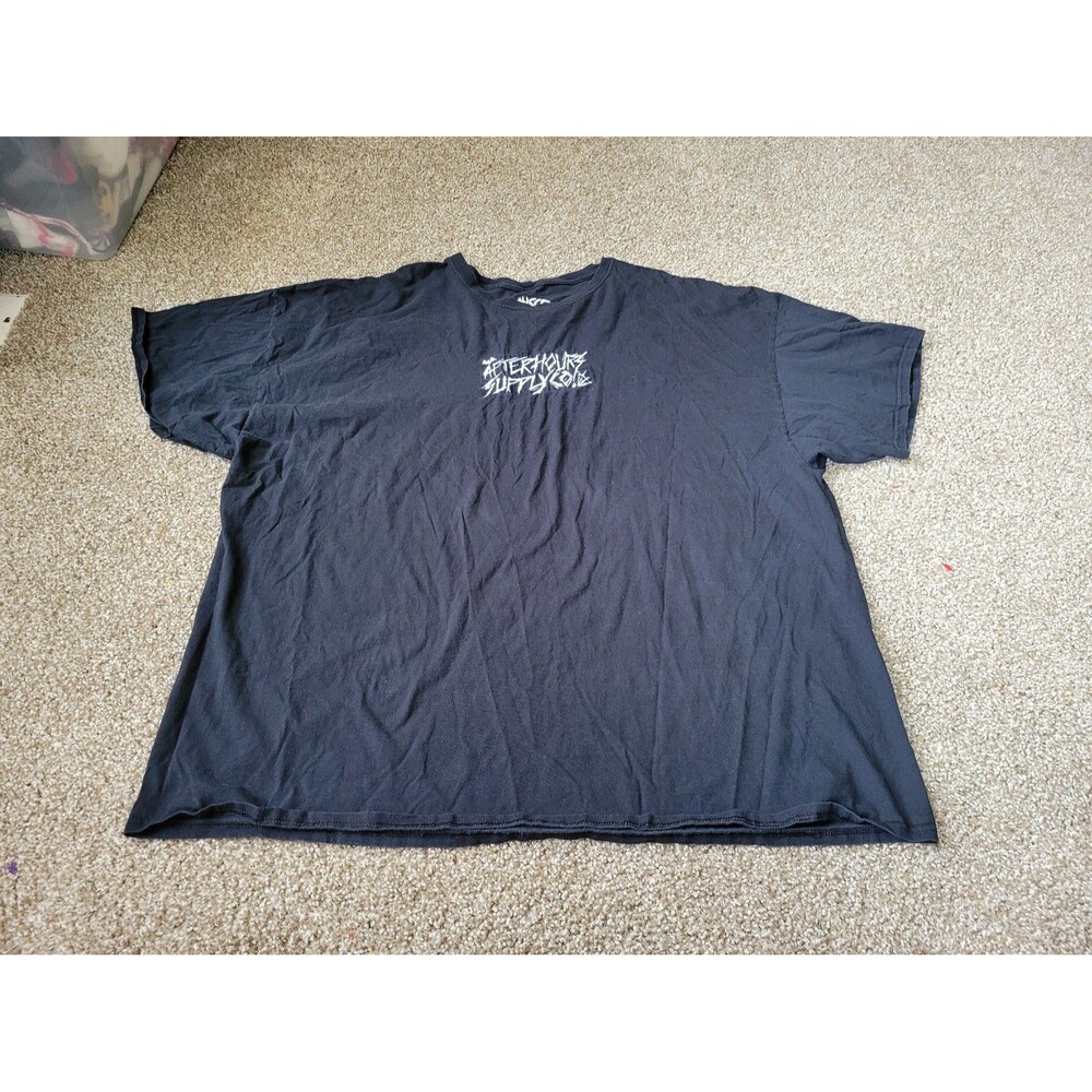 Black Unisex After Hours Supply Co Embroidered T-Shirt
